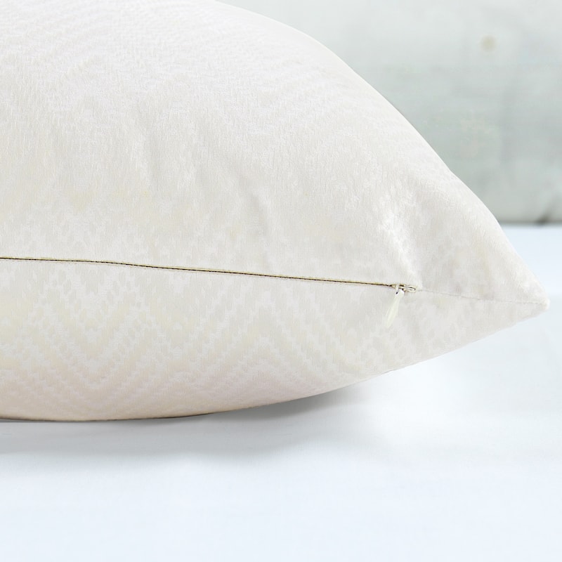 Tonopah Ikat Velvet Throw Pillow Cover Set, NO INSERT