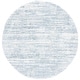preview thumbnail 60 of 78, SAFAVIEH Tahoe Shag Yaprak Abstract 1.2-inch Thick Rug 6'7" Round - Blue/Ivory - Round