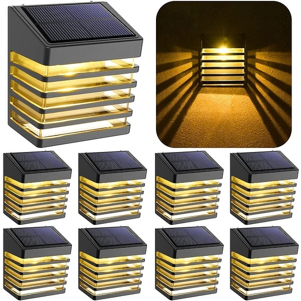 Litom solar sale fence lights
