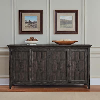 Paradise Valley Saddle Brown Hall Buffet