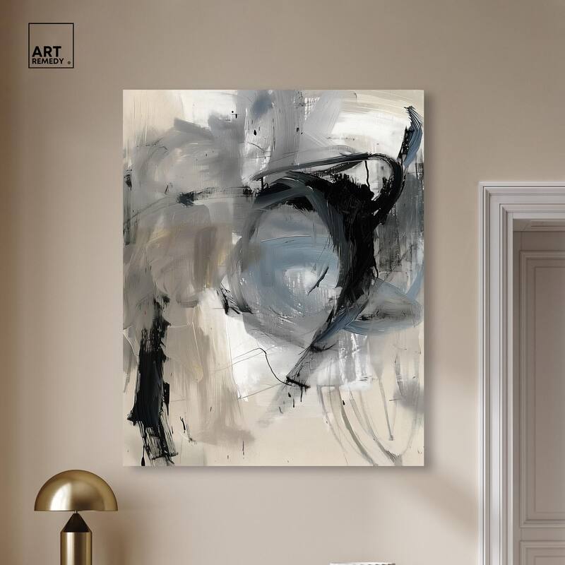Scribbled Energy II Canvas by Art Remedy, Gallery Wrapped