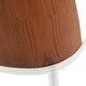 preview thumbnail 71 of 71, Tule Mid-Century Modern PU Leather/Velvet/Suede Fabric Upholstered Dining Chair with White Steel Frame (Set of 4)
