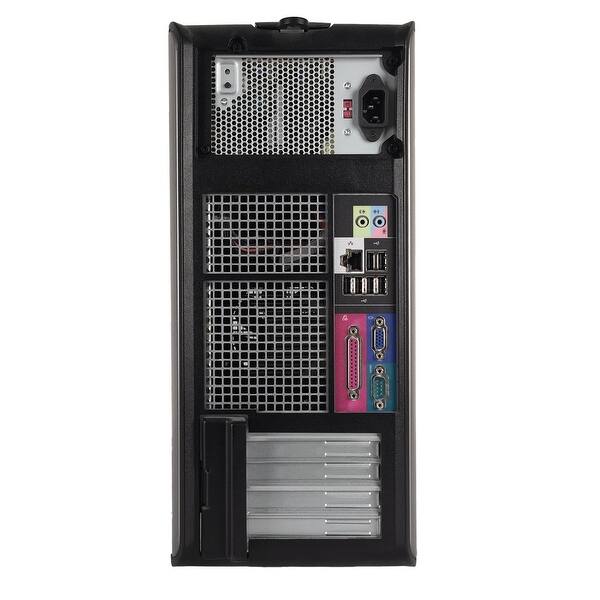 Shop Dell Optiplex 740 Computer Tower Amd Athlon 64 X2 3800 2 0g 4gb Ddr2 320g Windows 10 Pro 1 Year Warranty Refurbished Black Overstock 12346137