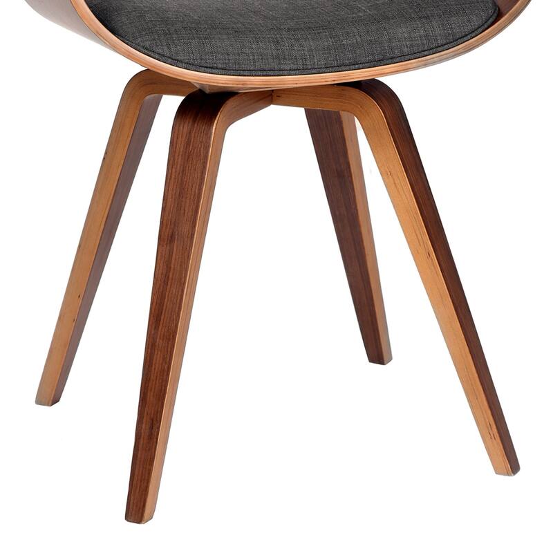 Carson Carrington Vamdrup Mid-Century Dining Chair with Bentwood Legs
