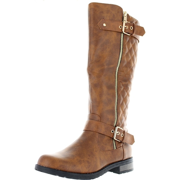 West Blvd Atlanta Quilted Riding Boots