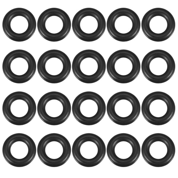 O-Rings Nitrile Rubber Gasket, 7mm Inner Diameter, 14mm OD, 3.5mm Width, 20pcs