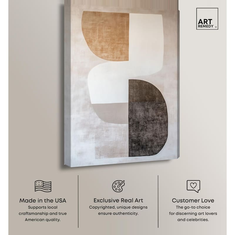 Weimar Echoes III Canvas by Art Remedy, Gallery Wrapped