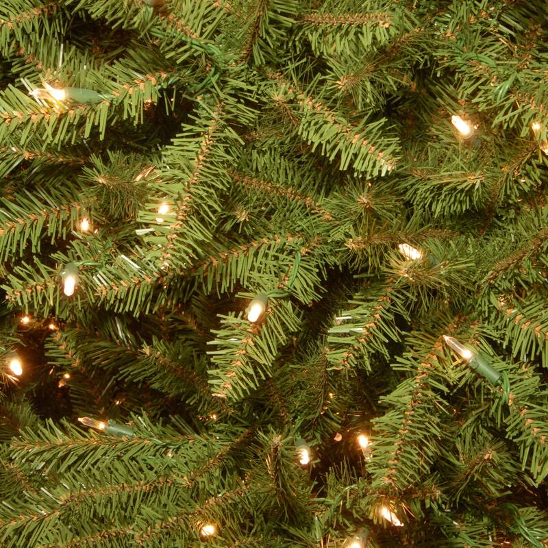 National Tree Company 9 ft. Dunhill Fir Christmas Tree with Clear Lights - 9 Foot
