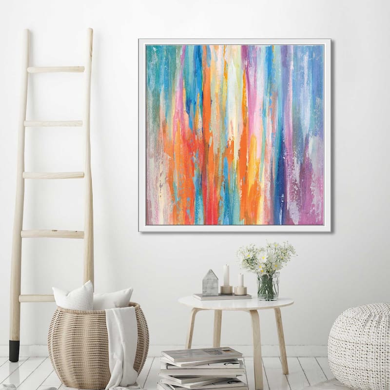 "Riviera" Print on Floating Canvas