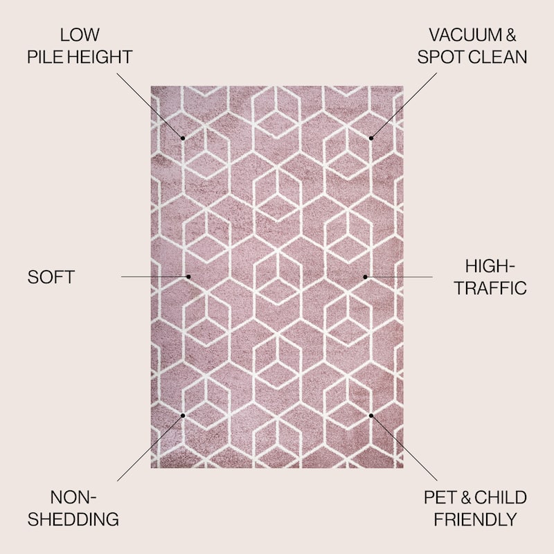 JONATHAN Y Cole Blocks Modern Geometric Area Rug