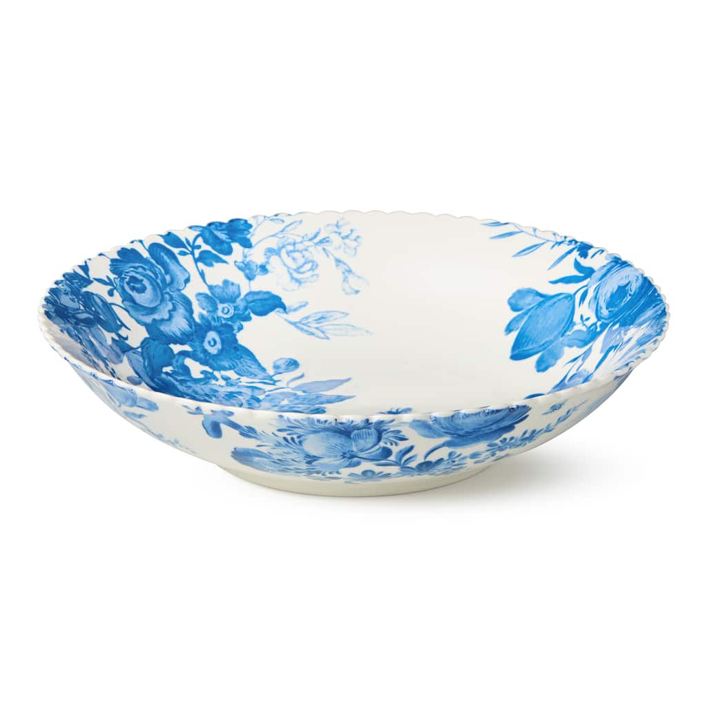 Certified International Gabrielle Blue 88 oz. Serving Bowl - 12.00"L x 12.00"W x 2.75"H