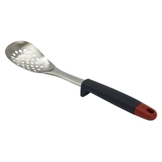 Joseph Joseph Elevate Slotted Spoon, Stainless Steel, Red - Bed Bath ...