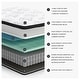 preview thumbnail 30 of 33, Signature Design by Ashley Chime 12-inch Hybrid Mattress in a Box