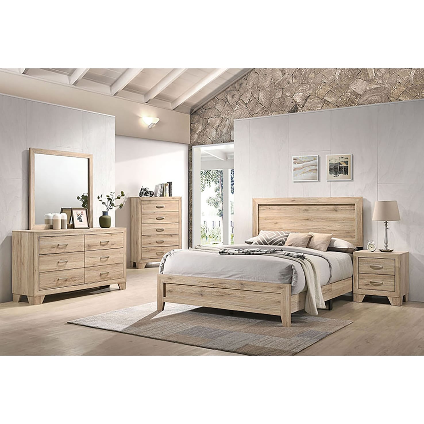2 Drawer Nightstand 24.5 inches high x 22.5 inches deep x 16.5 inches wide with a Single Metal Handle Bed Bath Beyond 40784167