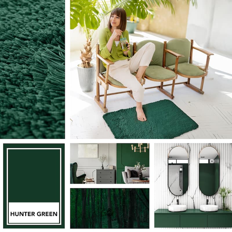 Deconovo Super Absorbent & Thick Bath Mat Rugs (1 PC)
