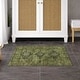 preview thumbnail 25 of 101, Machine Washable Indoor/ Outdoor Global Inver Chantille Rug
