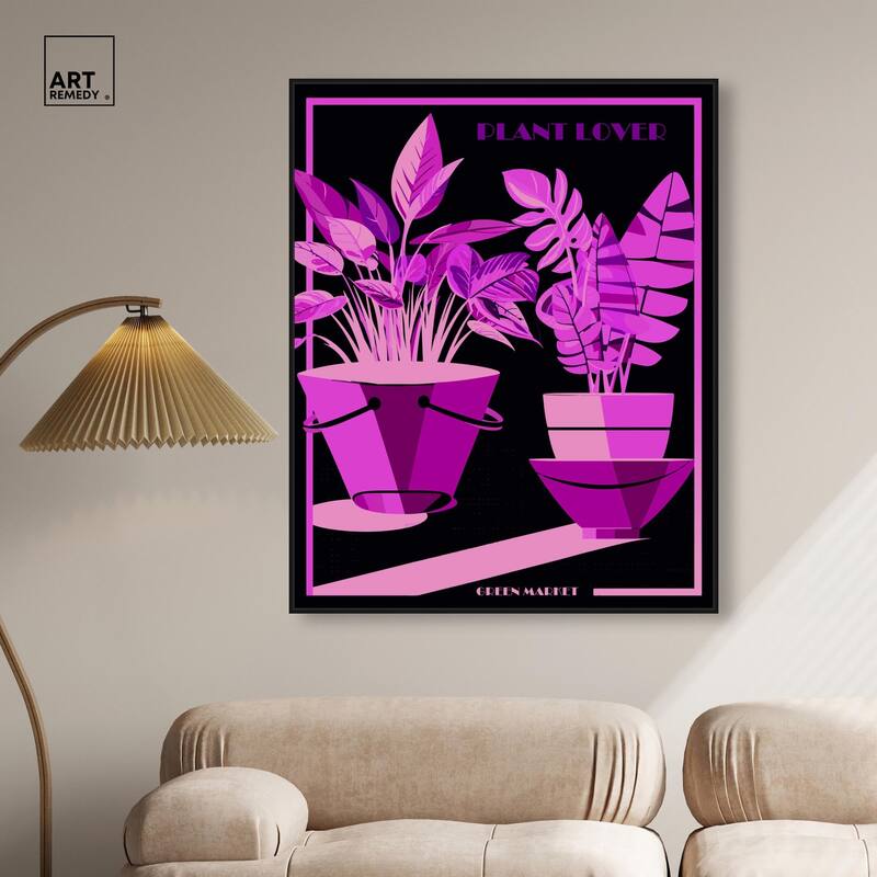 Plant Lover Canvas by Art Remedy