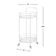 preview thumbnail 27 of 28, FirsTime & Co. Joliet Round Metal Bar Cart