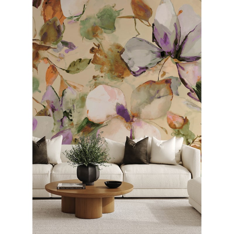 A-Street Prints Florian Lavender Wall Mural