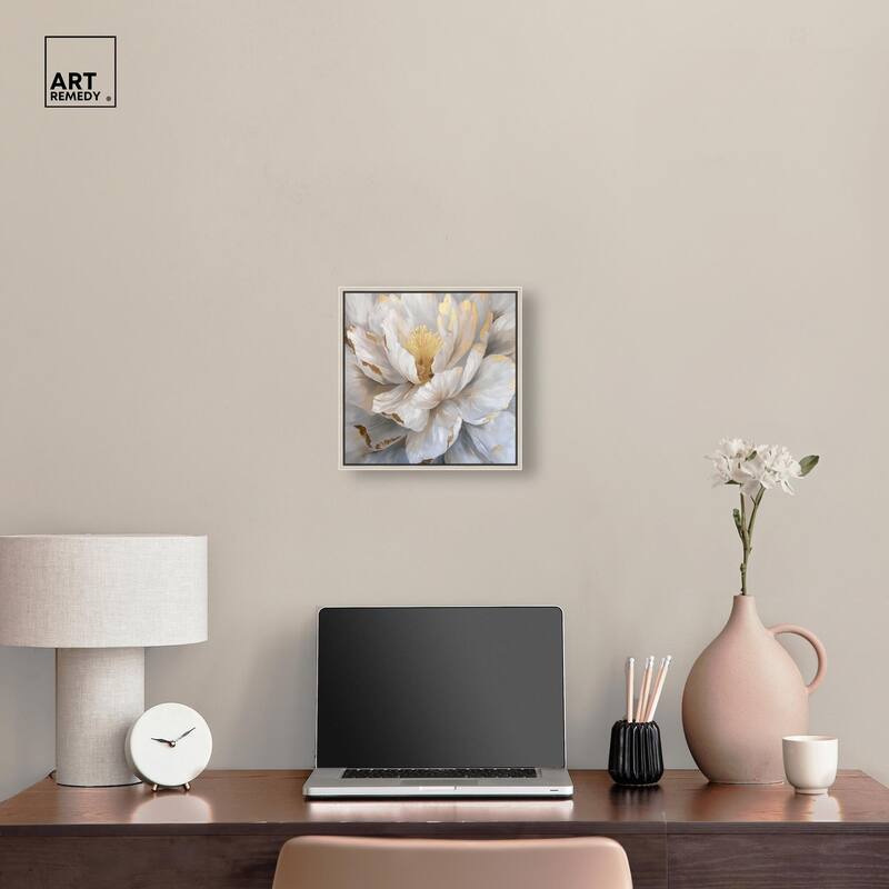 Golden Veins of Grace Canvas by Art Remedy