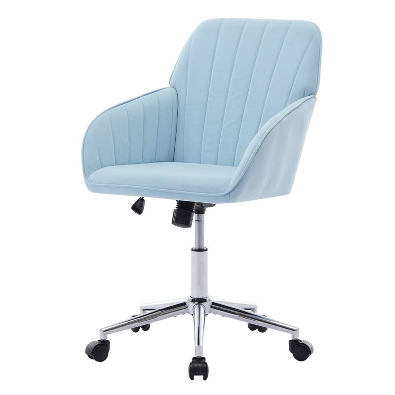 Adjustable Office Chair, Home Bedroom, Ergonomic Swivel Chair, Backrest Seat, Comfortable for Long Sitting