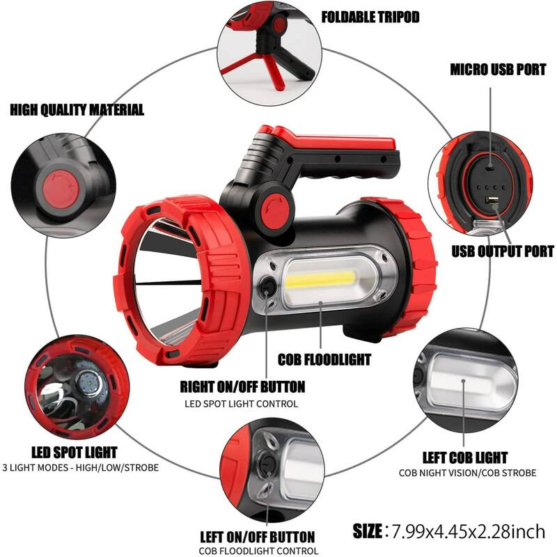 Handheld Large Flashlight