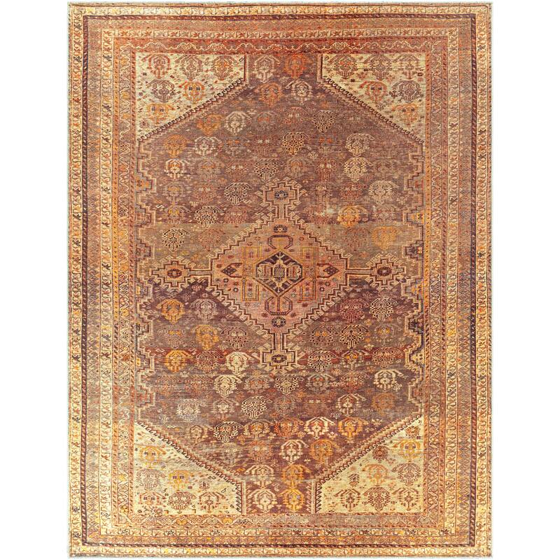Livabliss Prabhu Traditional Medallion Machine Washable Area Rug