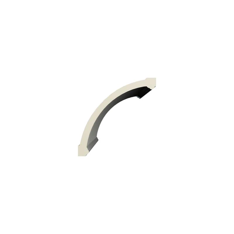 9 1/2"H x 9 1/2"P x 13 3/8"F x 47"L Esenia Crown Moulding - 1-Pack