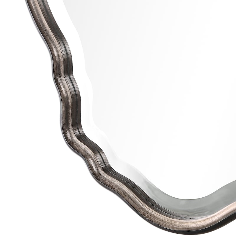 Find Antique Silver Champagne Mirror