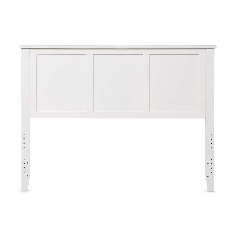 Costway Full Wood Headboard Flat Panel Pre-drilled Holes Height