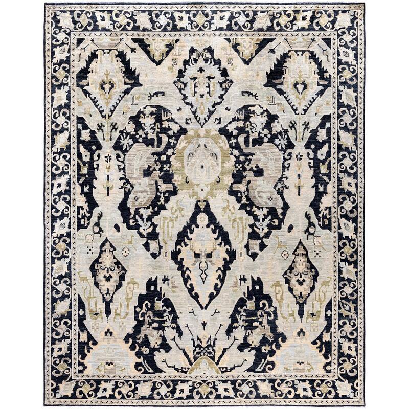 Serapi One-of-a-Kind Hand-Knotted Area Rug - Black - 7' 11" x 9' 10"
