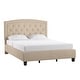 preview thumbnail 38 of 43, Fontana Adjustable Diamond-tufted Arched Back Bed by iNSPIRE Q Classic
