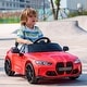 preview thumbnail 9 of 8, BMW M4 Ride-On Car for Kids with Parental Control, Auxiliary Wheels, LED Lights