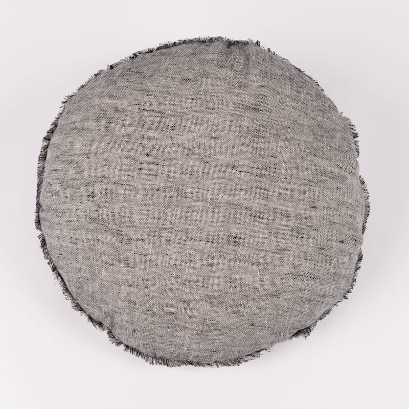 Kent, Asphalt, Pillow, Round