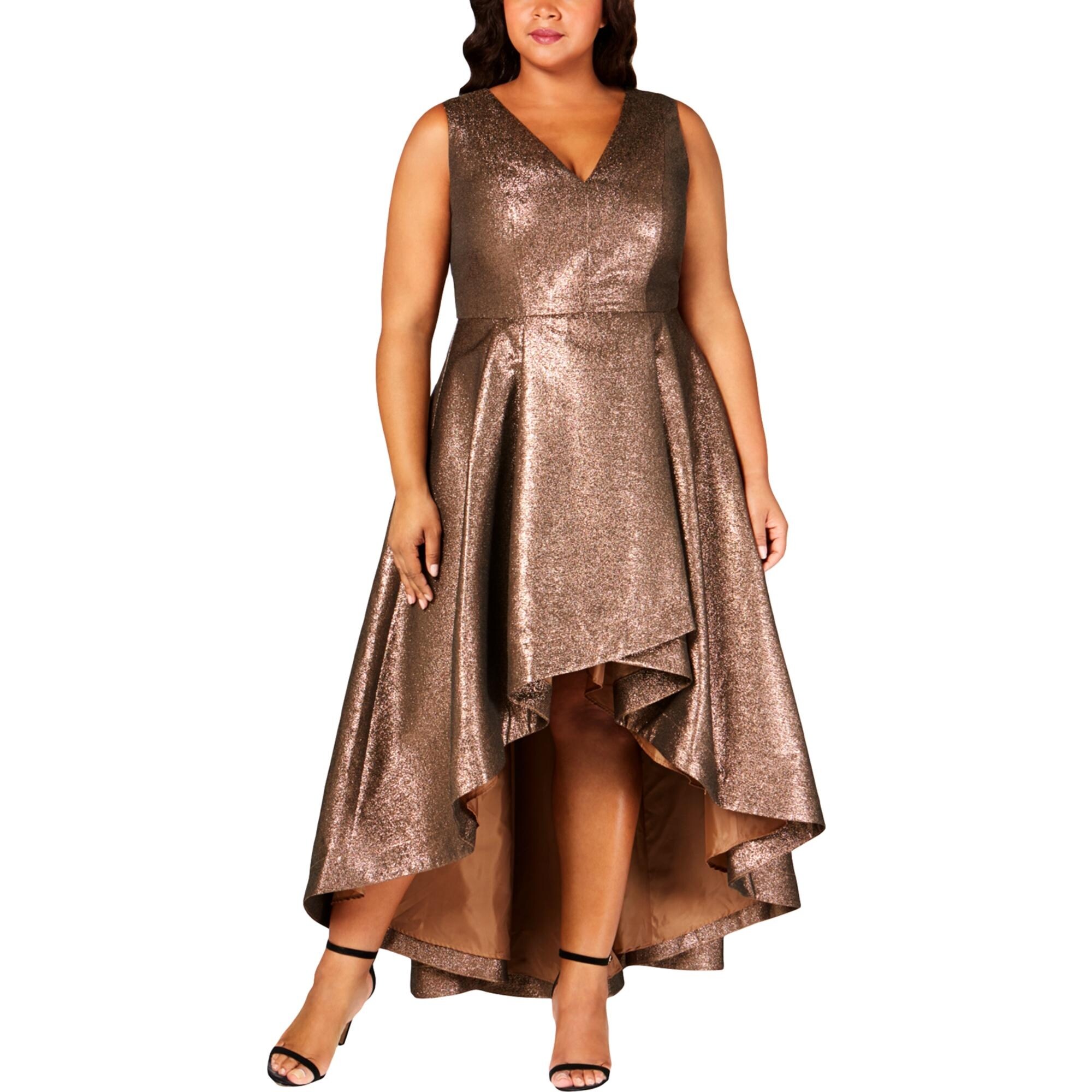 calvin klein hi low dress