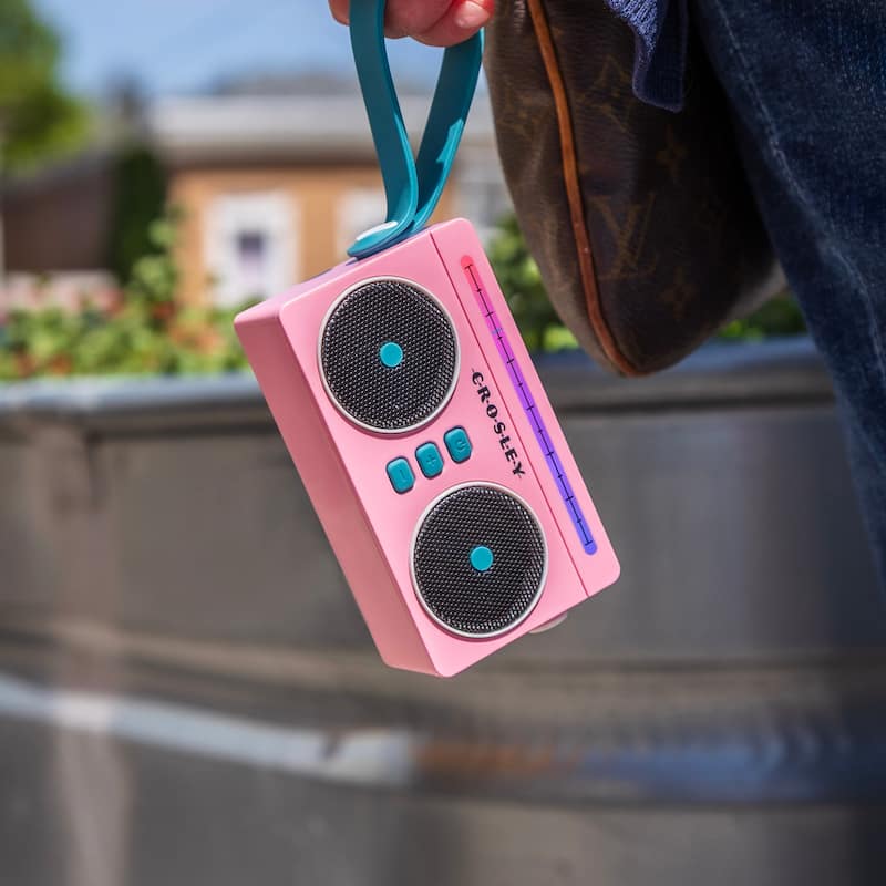Crosley Mini Boombox Portable Bluetooth Speaker