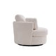 preview thumbnail 53 of 55, Oversized 360 Degreed Swivel Accent Chair Modern Soft Plush Corduroy Round Barrel Chair for Living Room Bedroom with Pillows