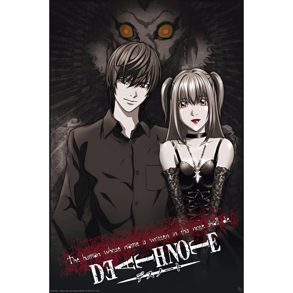 Death Note - Power Couple Art Poster - 24 x 36 Inch