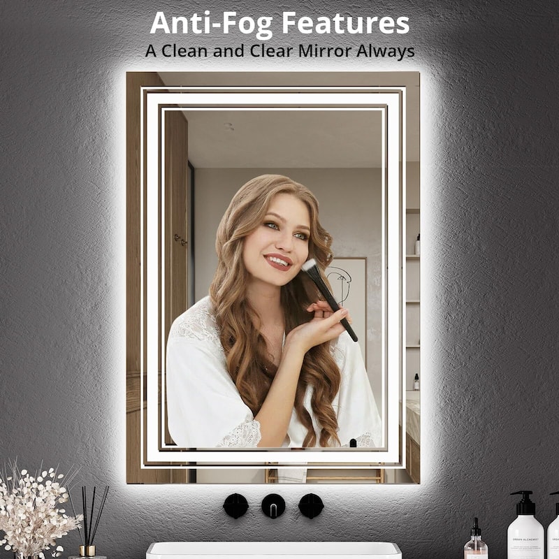 20x28 LED Bathroom Mirror with Lights