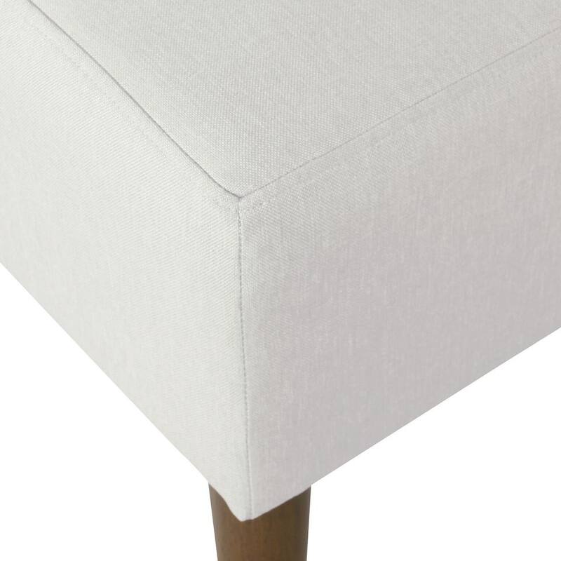 HomePop Modern Armless Dining Accent Chair