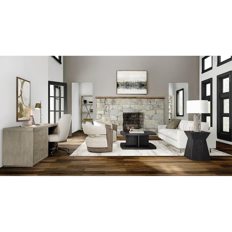 Hooker Furniture 6150-10917 84" Wood Veneer 2 Drawer Writing Desk