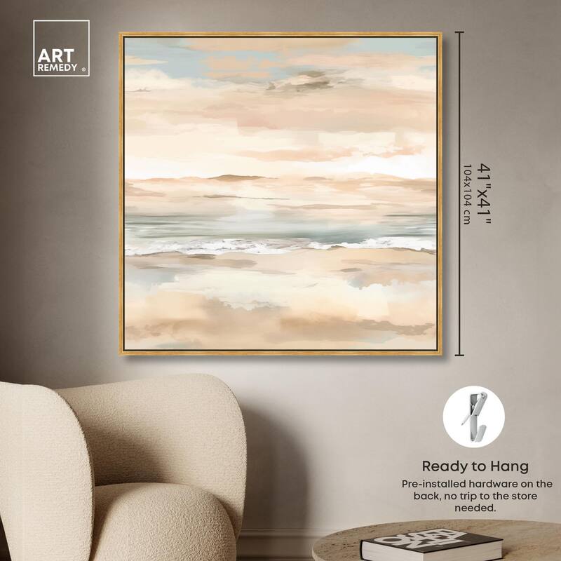 Roseate Skyfall II Canvas by Art Remedy