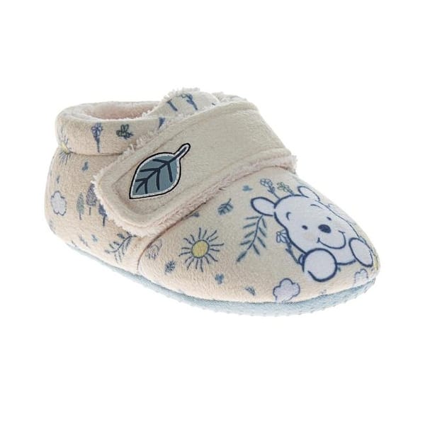 slide 2 of 5, Disney Winnie the Pooh Baby Bootie Shoe. (Infant) Yellow - 2