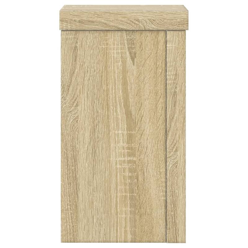 vidaXL Plant Stand Set of 2 Oak Engineered Wood