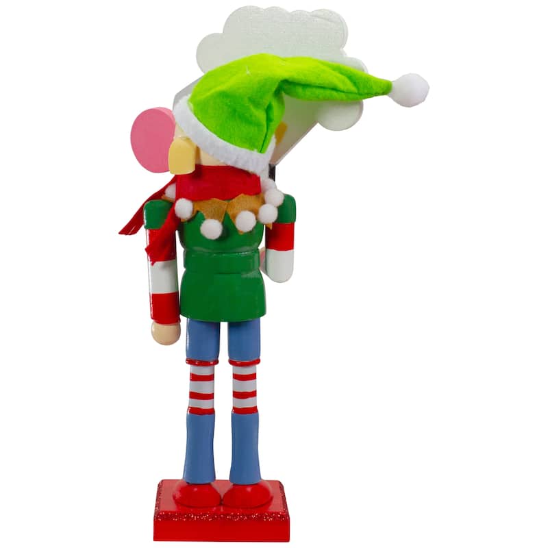 Tootsie Roll Charms Blow Pop Wooden Christmas Elf Figure - 11"