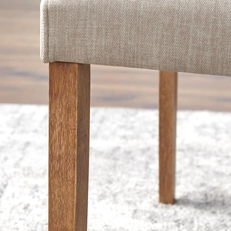 Simple Living Atwood Nailhead Parson Dining Chairs (Set of 2)