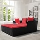 preview thumbnail 3 of 66, Costway Outdoor Patio Rattan Daybed Pillows Cushioned Sofa Furniture - See details