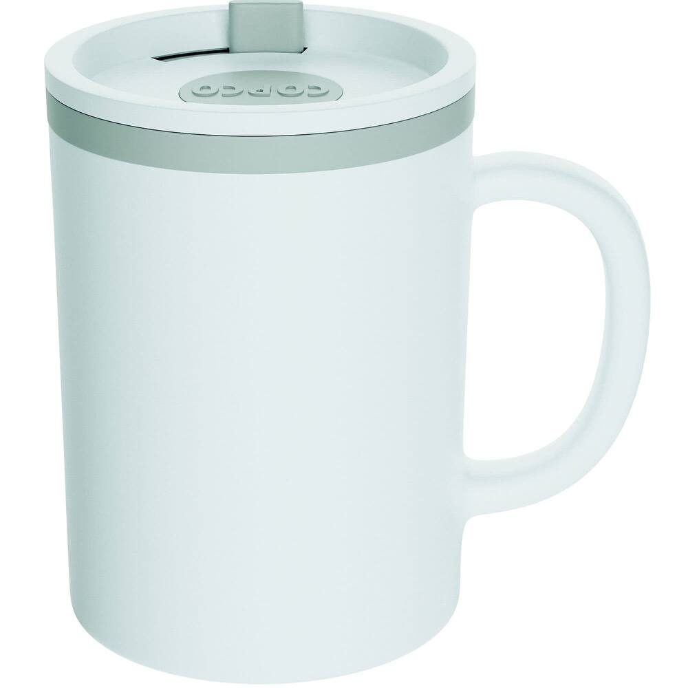 Copco Iconic Plastic Double Wall Insulated Desk Mug with Lid - 16 oz