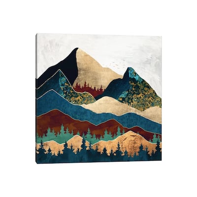 iCanvas "Malachite Mountains" by SpaceFrog Designs Canvas Print