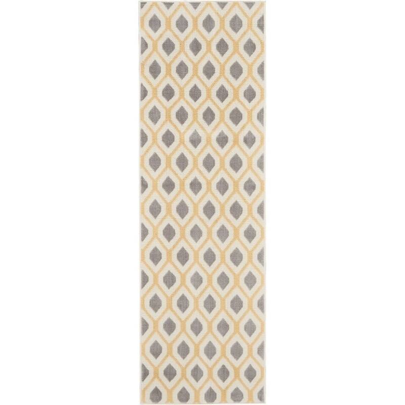 Nourison Grafix Modern Geometric Area Rug